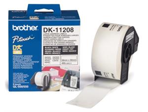 Etikett BROTHER DK11208 adr 38x90mm 400 